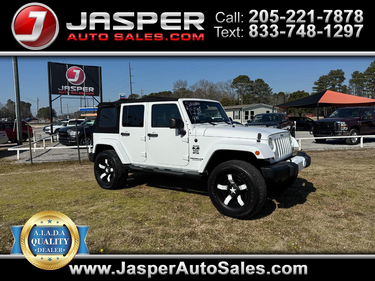 Jeep Wrangler Unlimited 4WD 4dr Sahara 2013