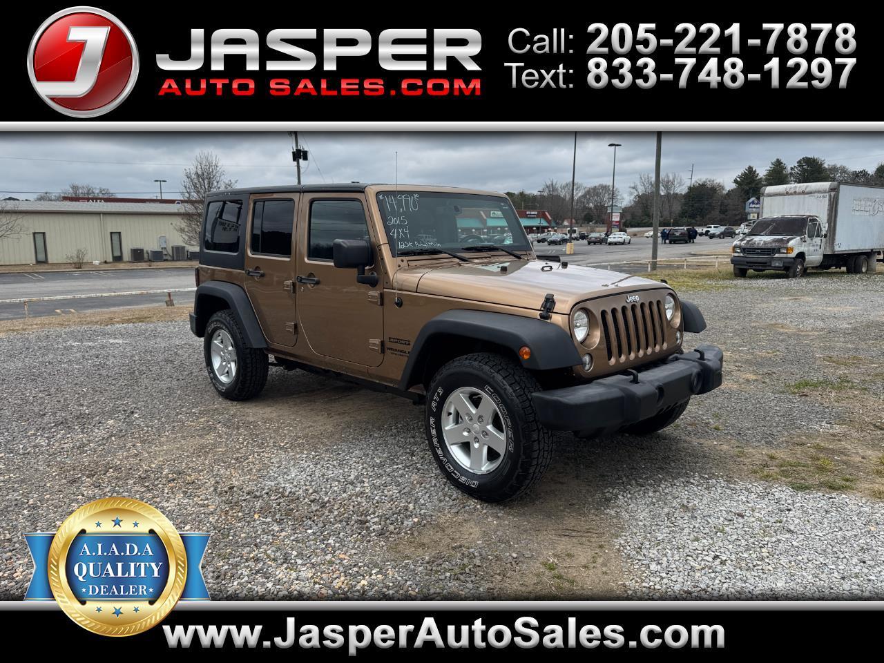 Jeep Wrangler Unlimited 4WD 4dr Sport 2015