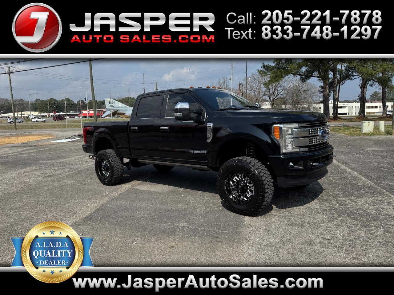 Ford Super Duty F-250 SRW Platinum 4WD Crew Cab 8' Box 2017