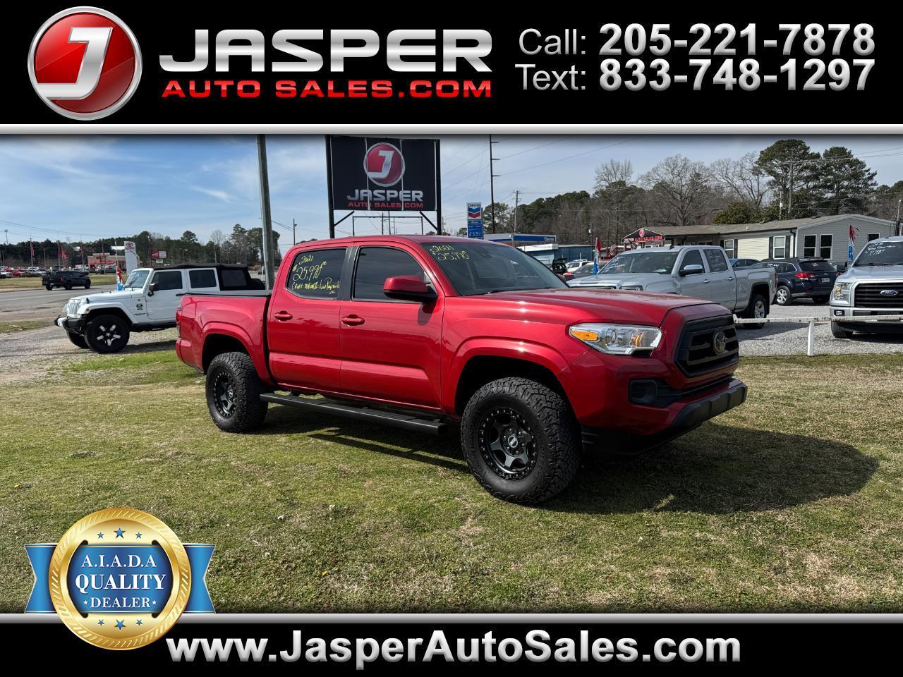Toyota Tacoma 2WD SR Double Cab 5' Bed I4 AT (Natl) 2021