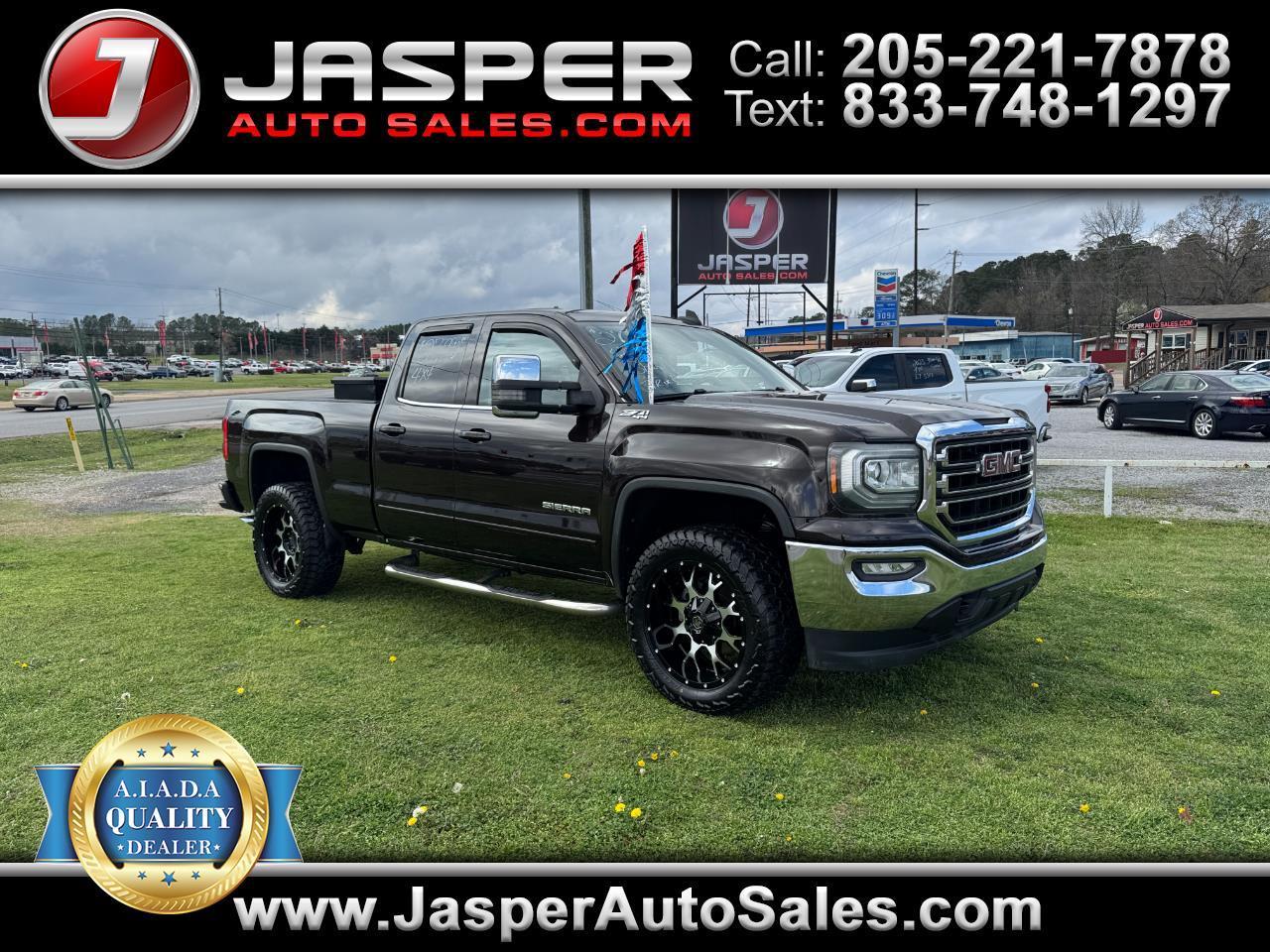 GMC Sierra 1500 4WD Double Cab 143.5" SLE 2018