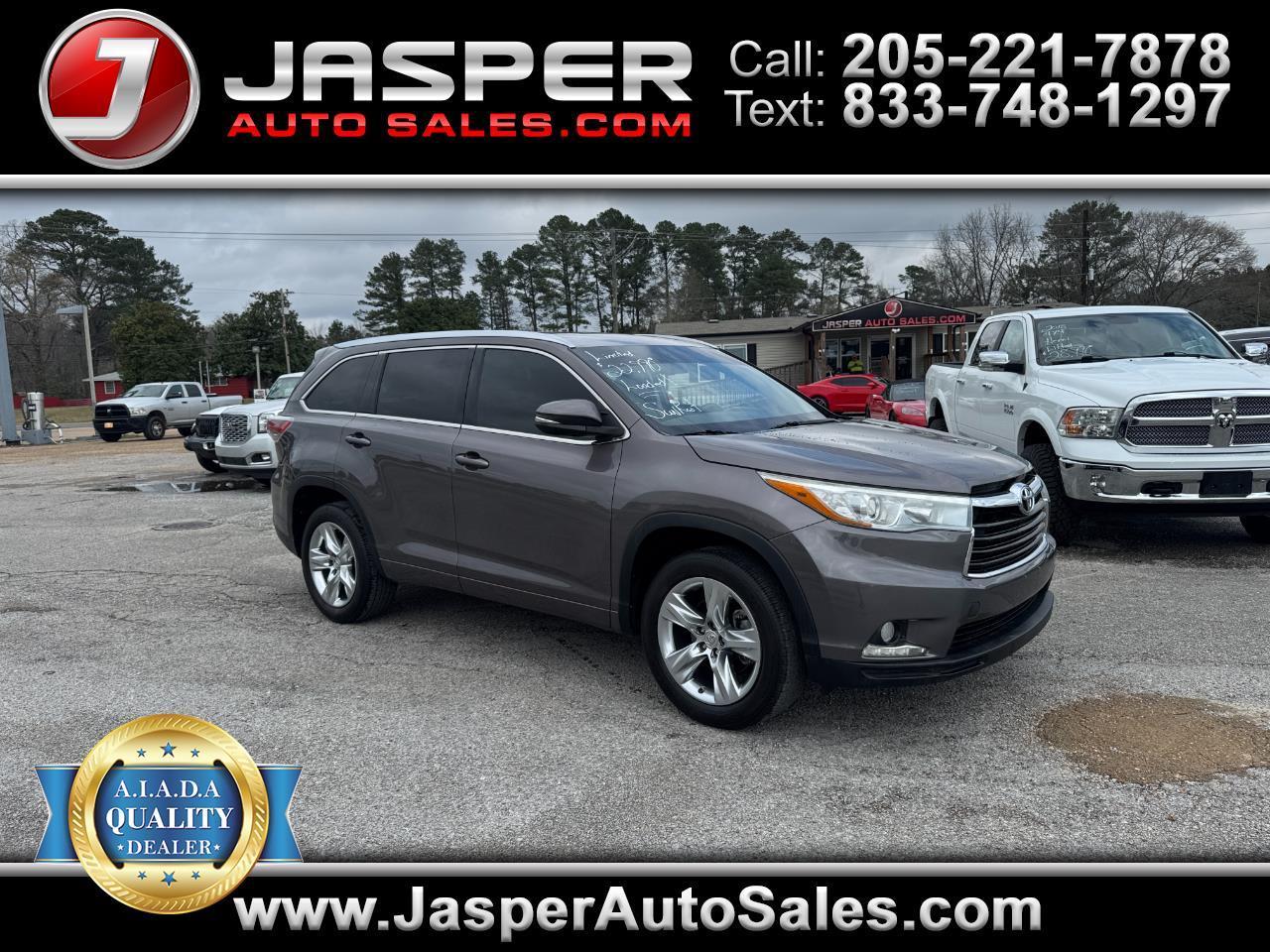 Toyota Highlander FWD 4dr V6 Limited (Natl) 2015