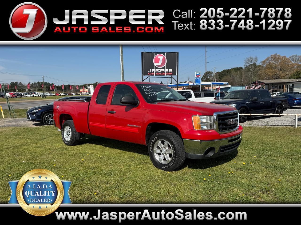 GMC Sierra 1500 4WD Ext Cab 143.5" SLE 2009