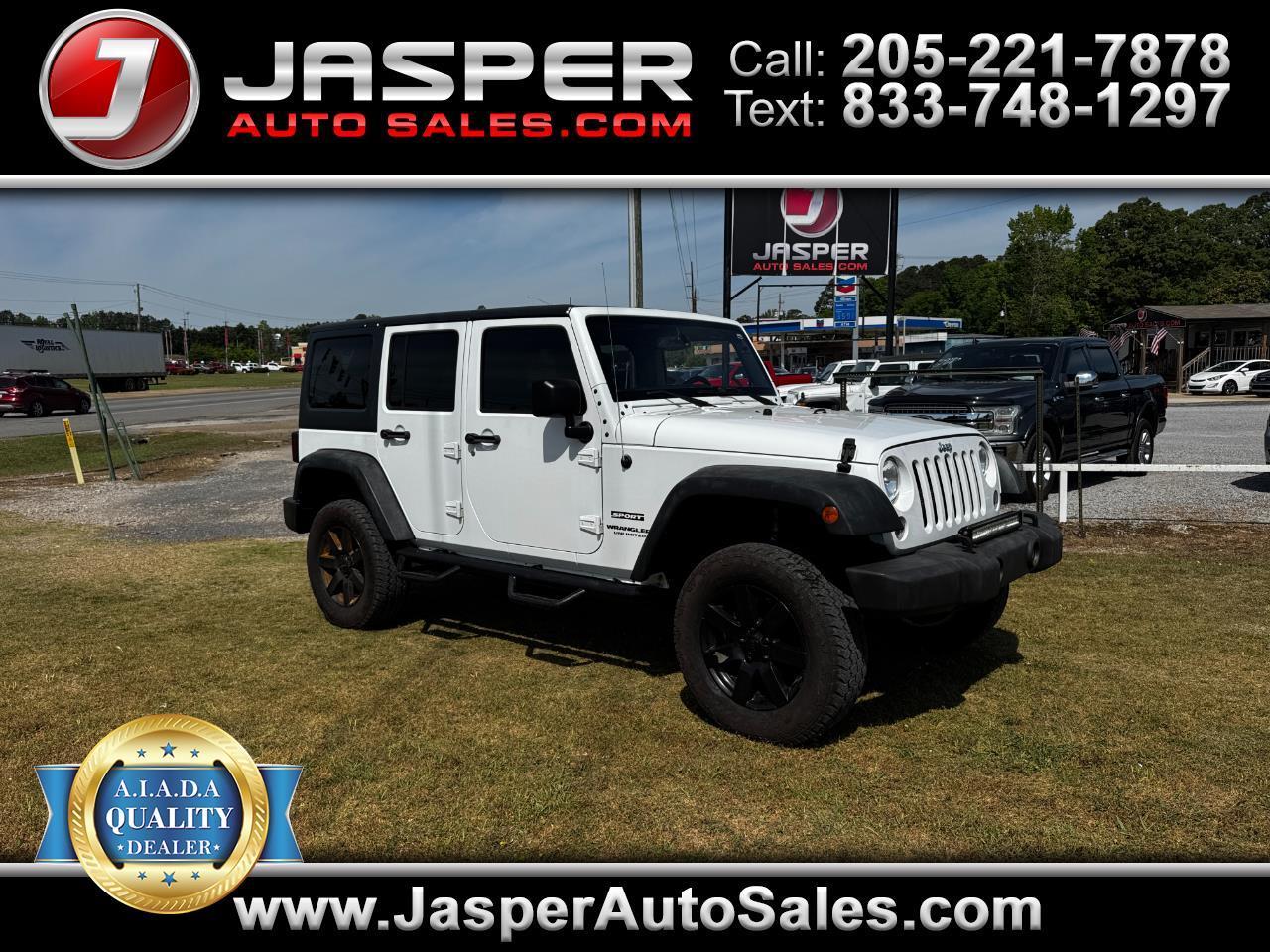 Jeep Wrangler Unlimited 4WD 4dr Sport 2016