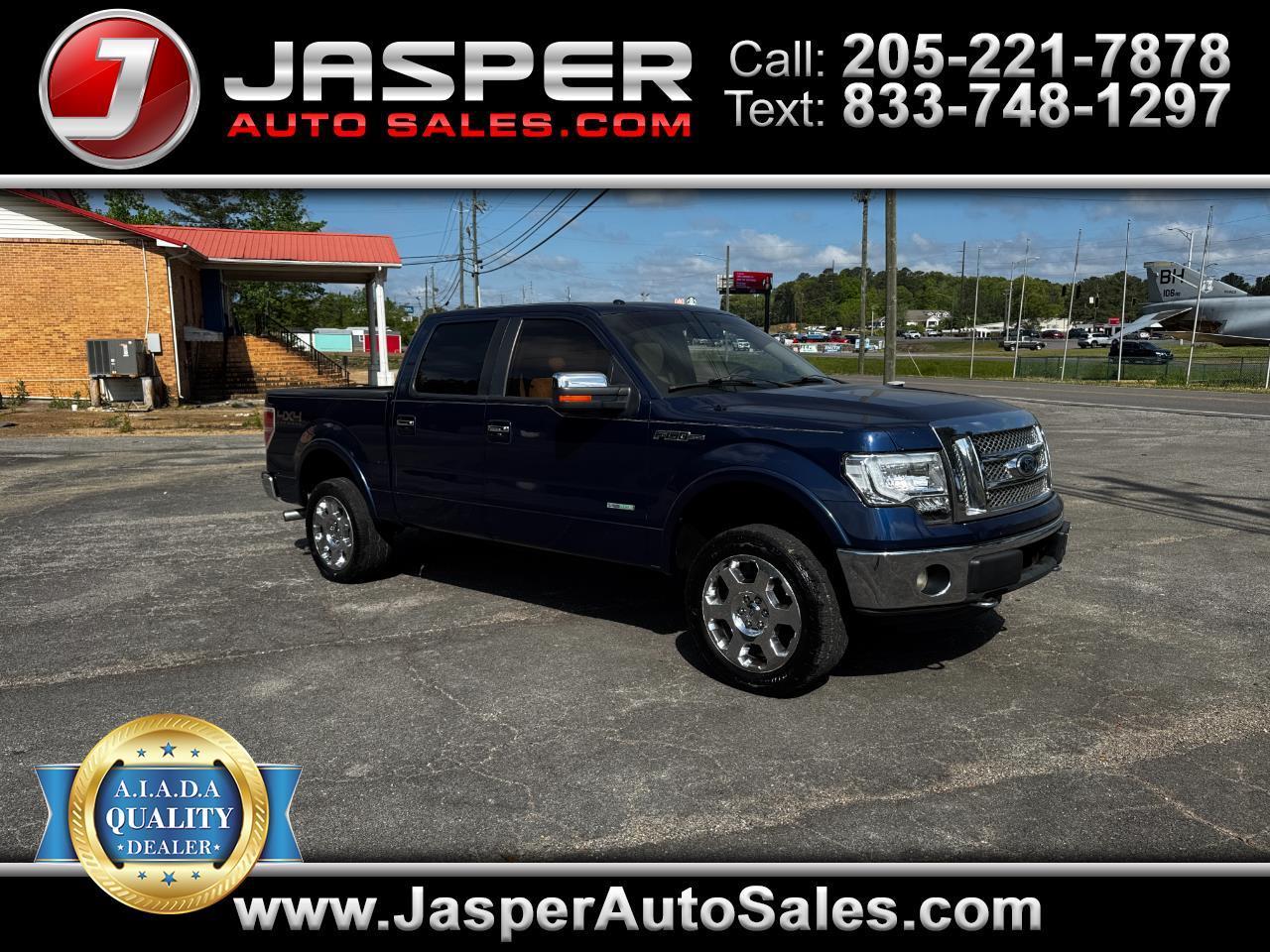Ford F-150 4WD SuperCrew 145" Lariat 2012