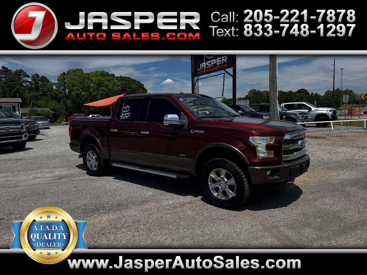 Ford F-150 4WD SuperCrew 145" Lariat 2016
