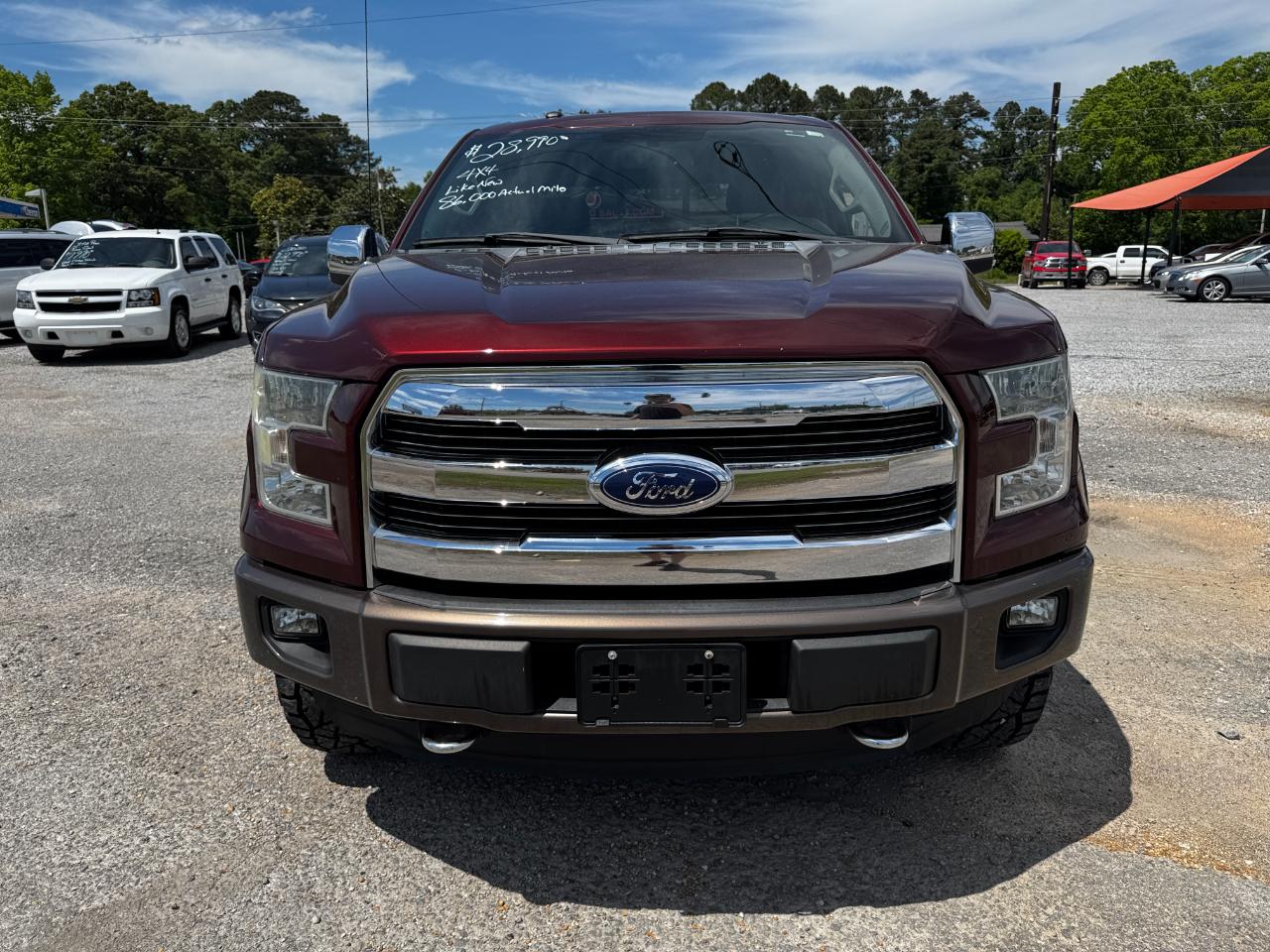 Ford F-150 4WD SuperCrew 145" Lariat 2016