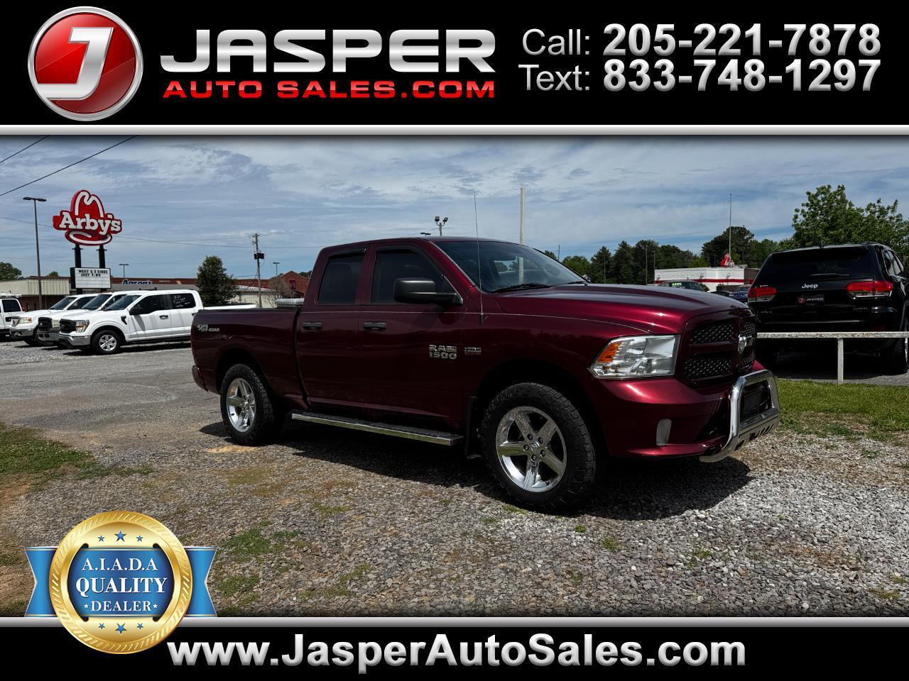 2018 RAM 1500 Express 4x4 Quad Cab 6'4" Box