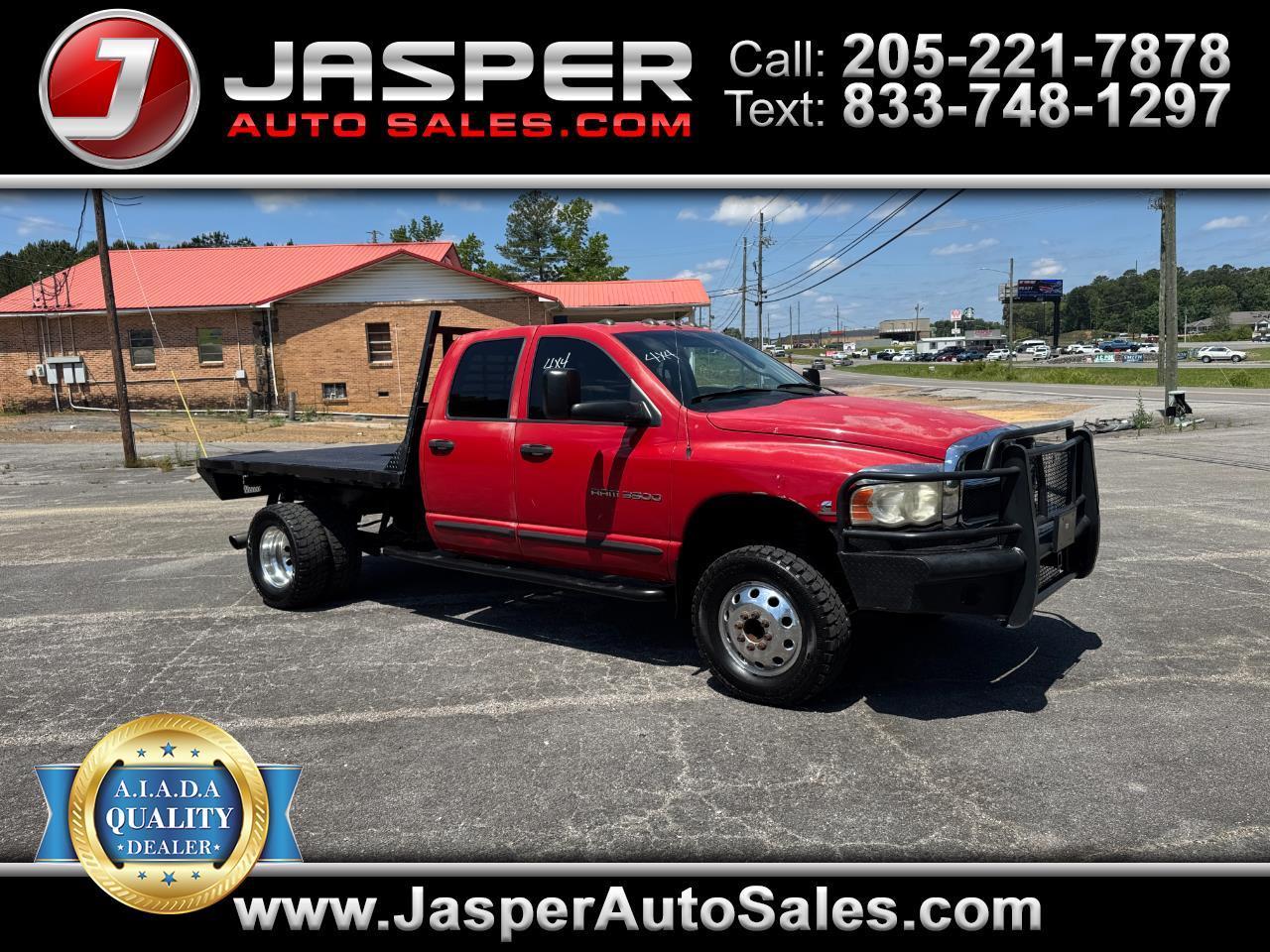Dodge Ram 3500 4dr Quad Cab 160.5" WB DRW 4WD ST 2003