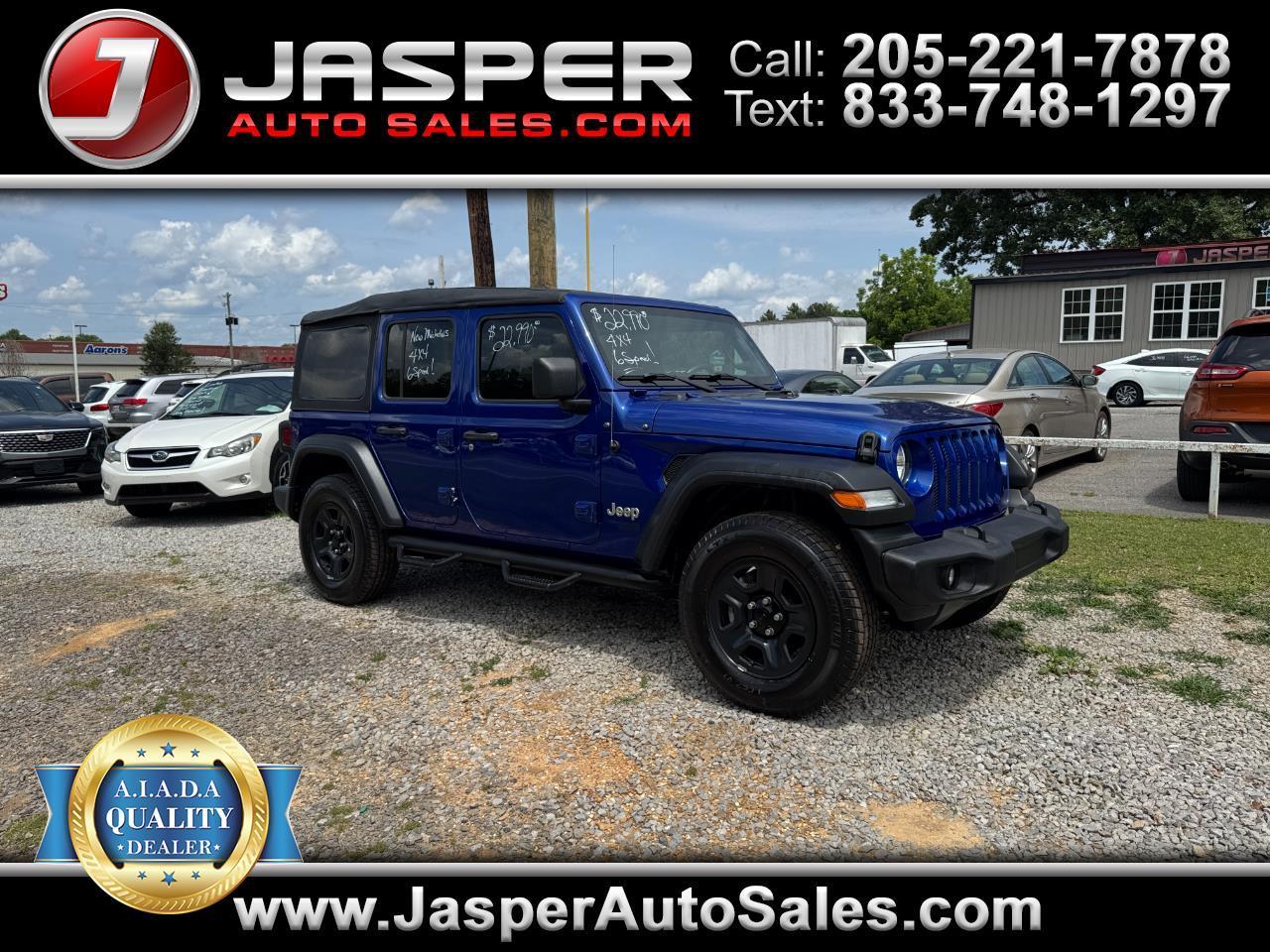 Jeep Wrangler Unlimited Sport 2018
