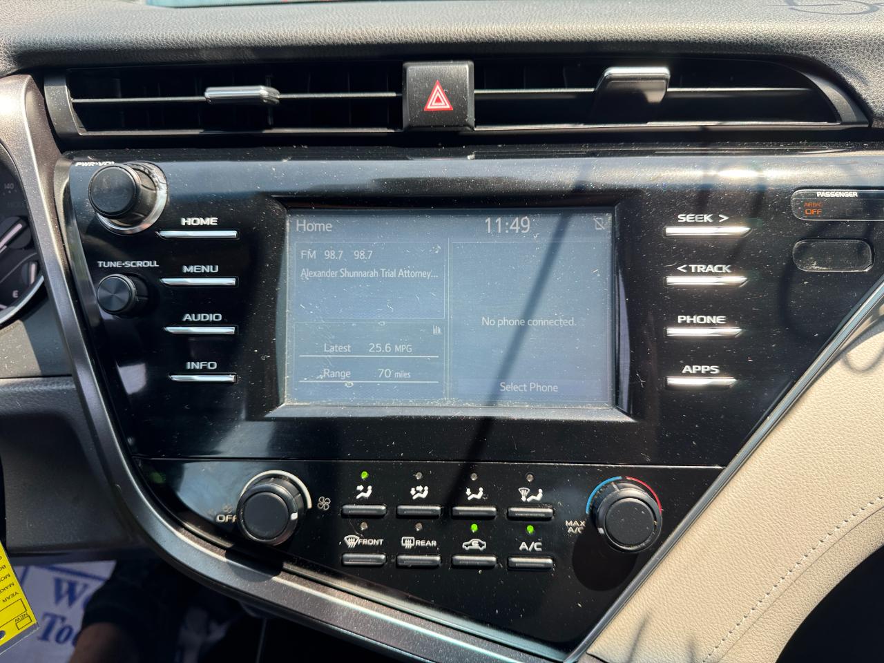 Toyota Camry L 2018