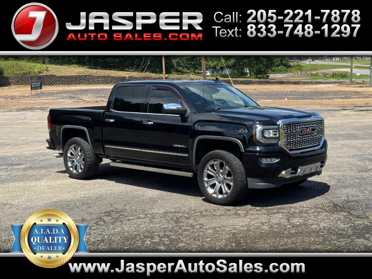 GMC Sierra 1500 Denali Crew Cab Long Box 4WD 2018