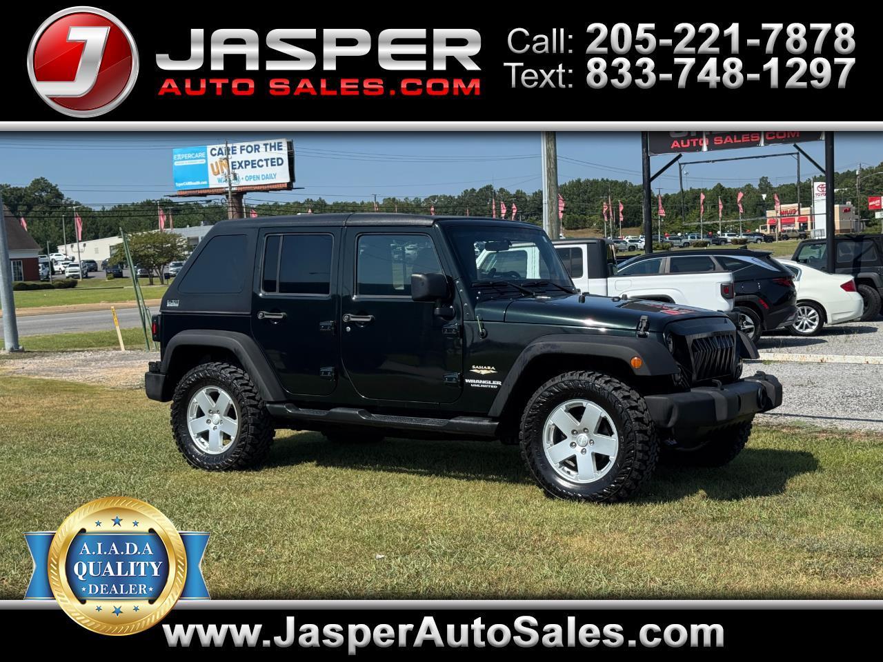 2012 Jeep Wrangler Unlimited Sahara 4WD