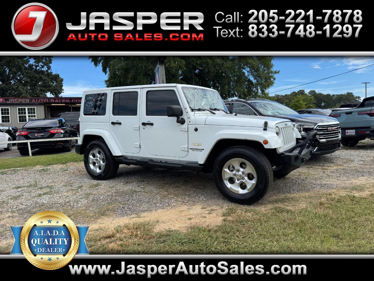 2014 Jeep Wrangler Unlimited Sahara 4WD