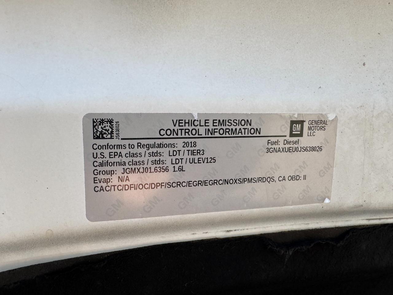 Chevrolet Equinox LT AWD 2018