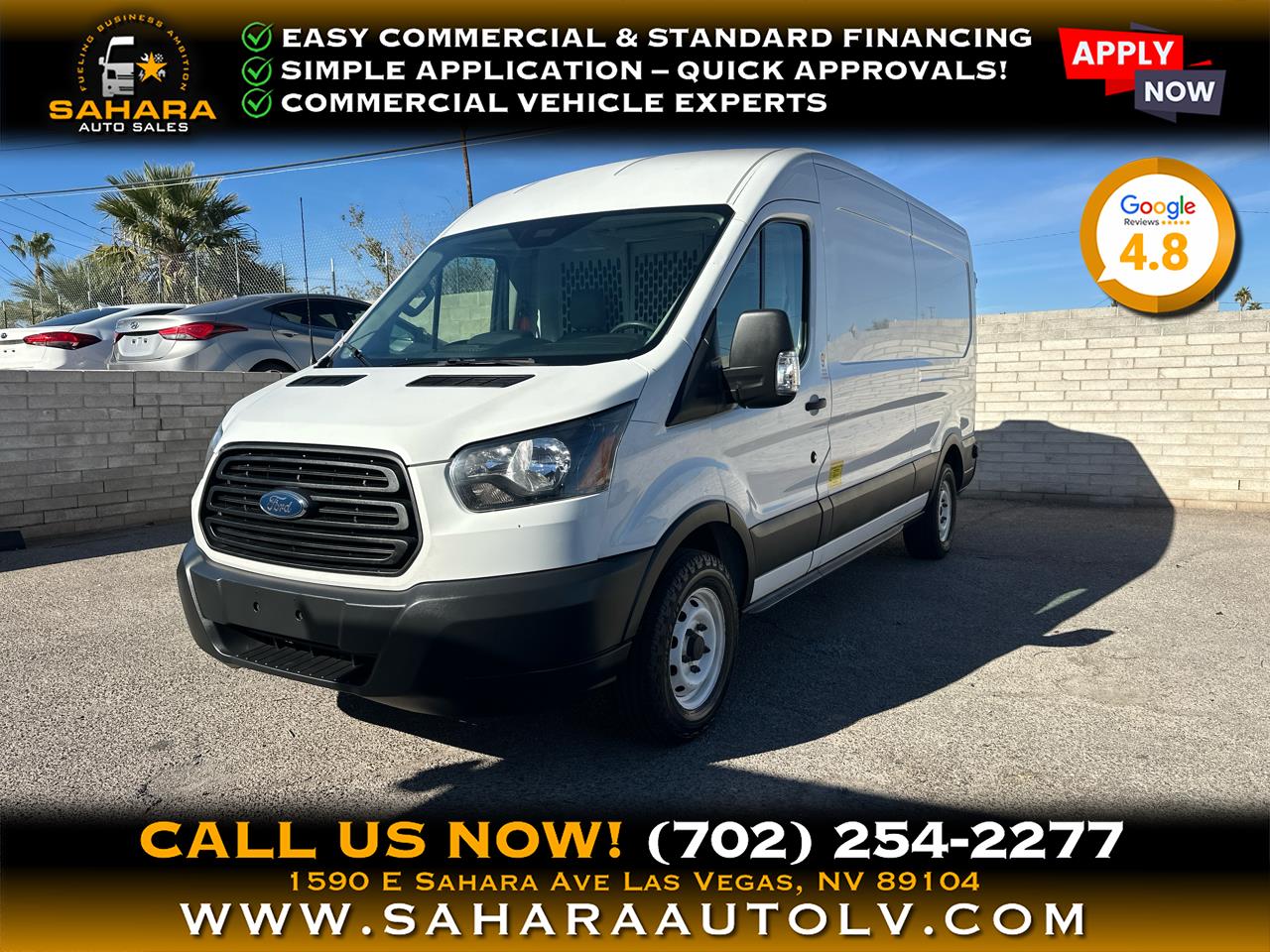 2019 Ford Transit 150 Van Med. Roof w/Sliding Pass. 148-in. WB