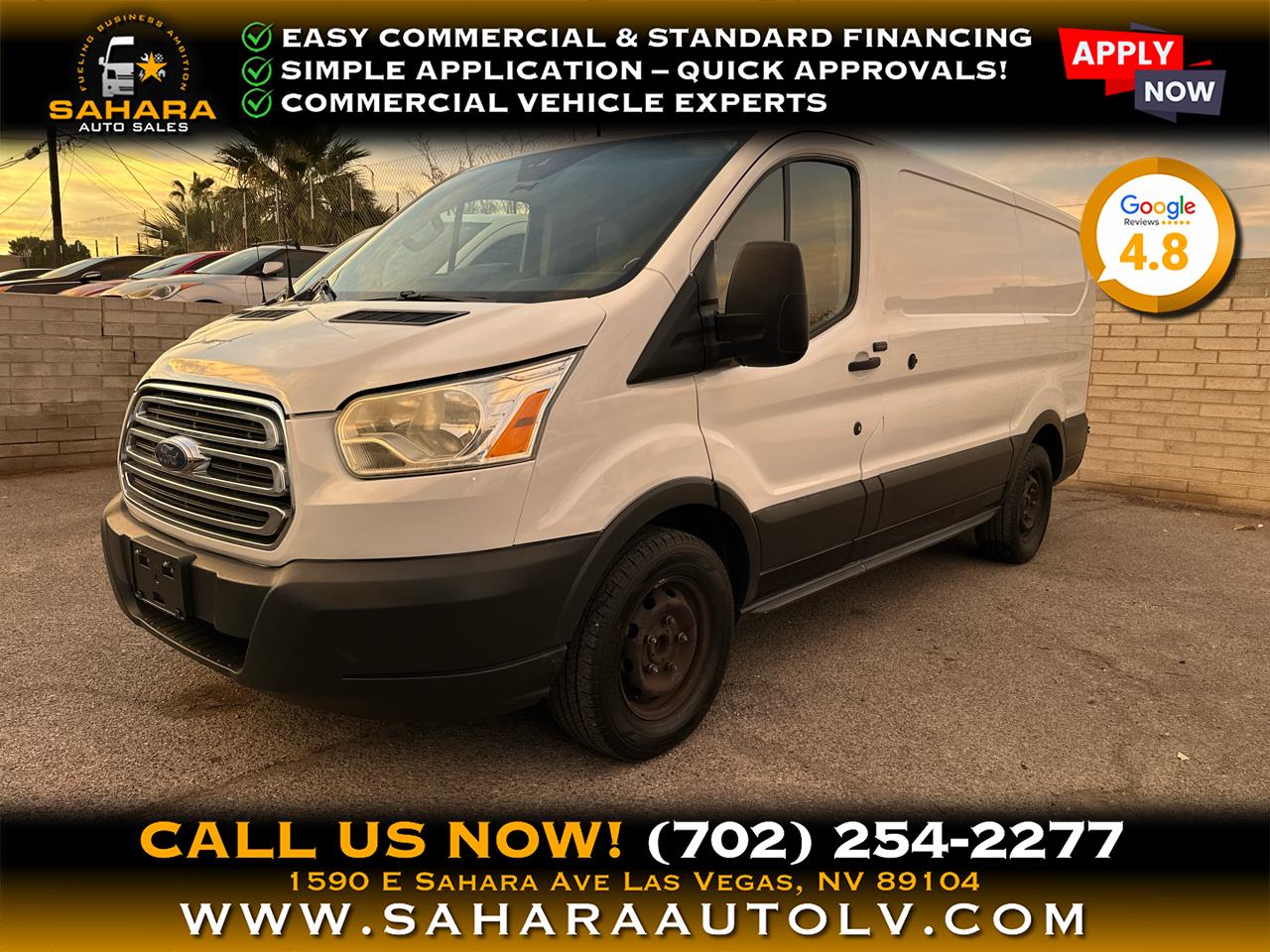 2016 Ford Transit 150 Van Low Roof w/Sliding Pass. 130-in. WB