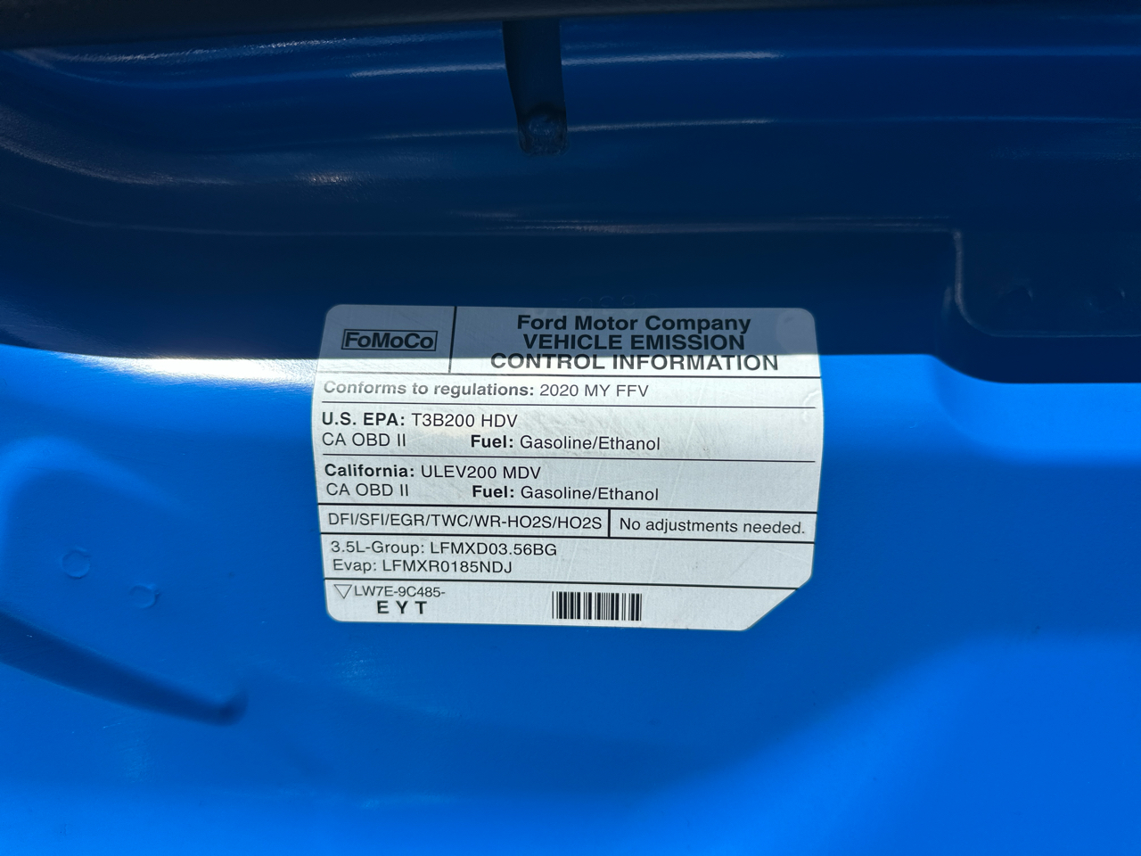 Ford Transit 250 Van Low Roof w/Sliding Pass. 130-in. WB 2020