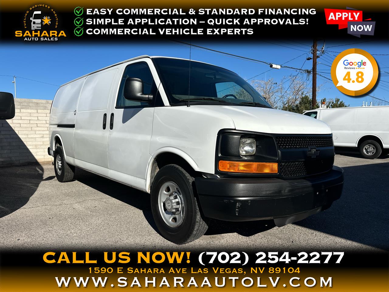Chevrolet Express 2500 Cargo Extended 2014