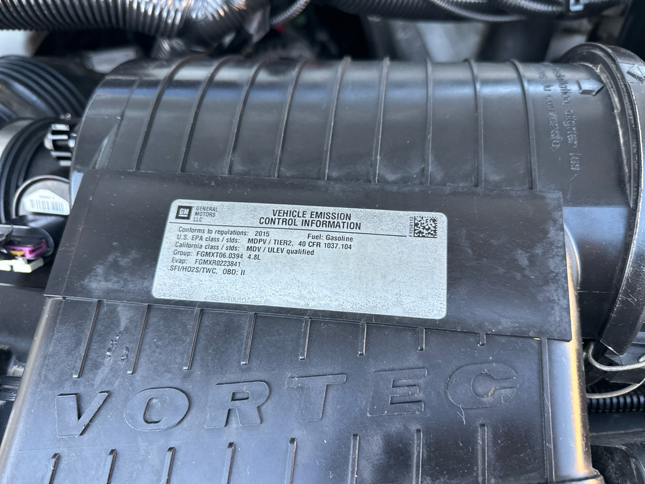 Chevrolet Express 2500 Cargo FFV 2015