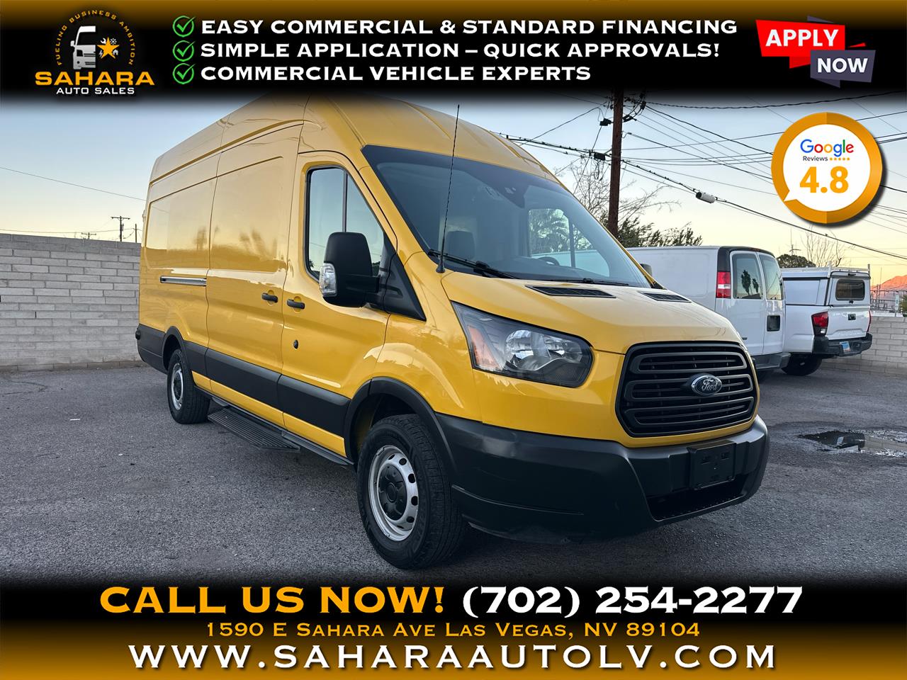 Ford Transit 250 Van High Roof w/Sliding Pass. 148-in. WB EL 2019