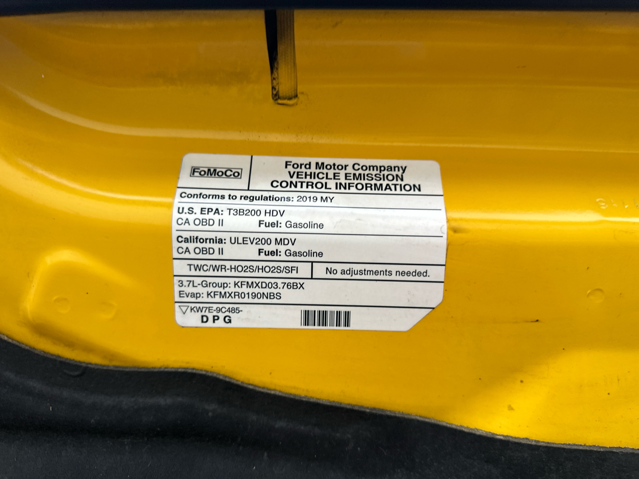 Ford Transit 250 Van High Roof w/Sliding Pass. 148-in. WB EL 2019