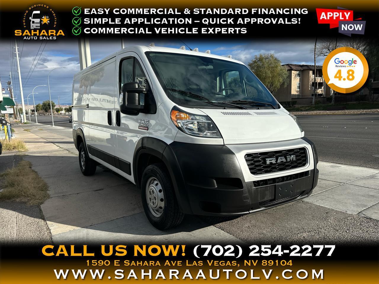 RAM Promaster 2500 Low Roof 2021
