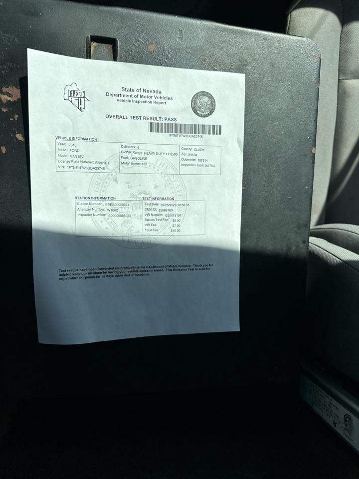 Ford Econoline E-150 2013