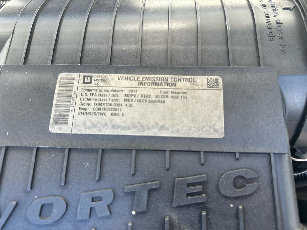 Chevrolet Express 2500 Cargo 2014