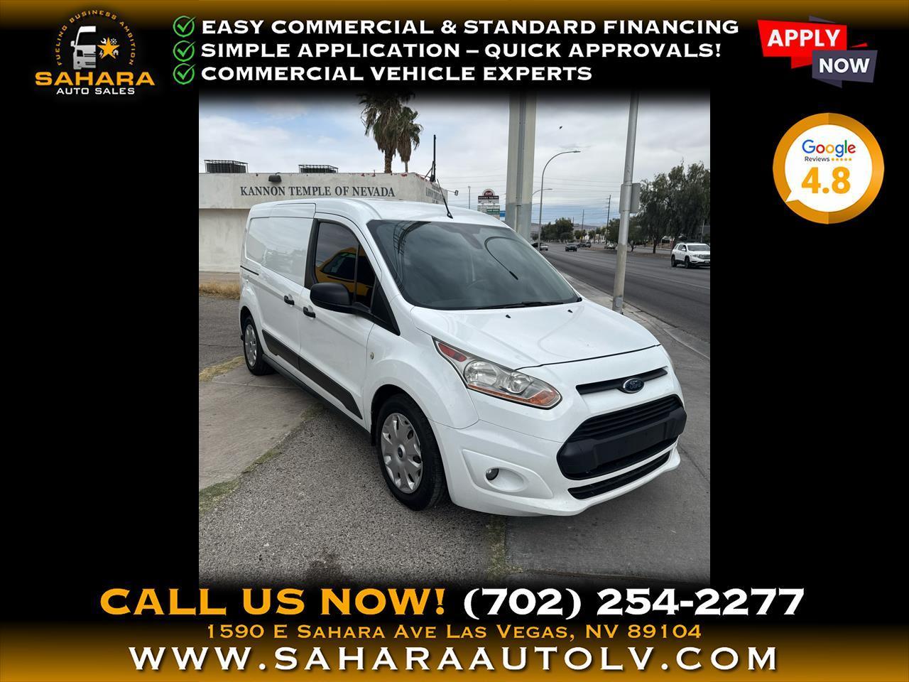 2018 Ford Transit Connect Cargo Van XLT LWB w/Rear Liftgate