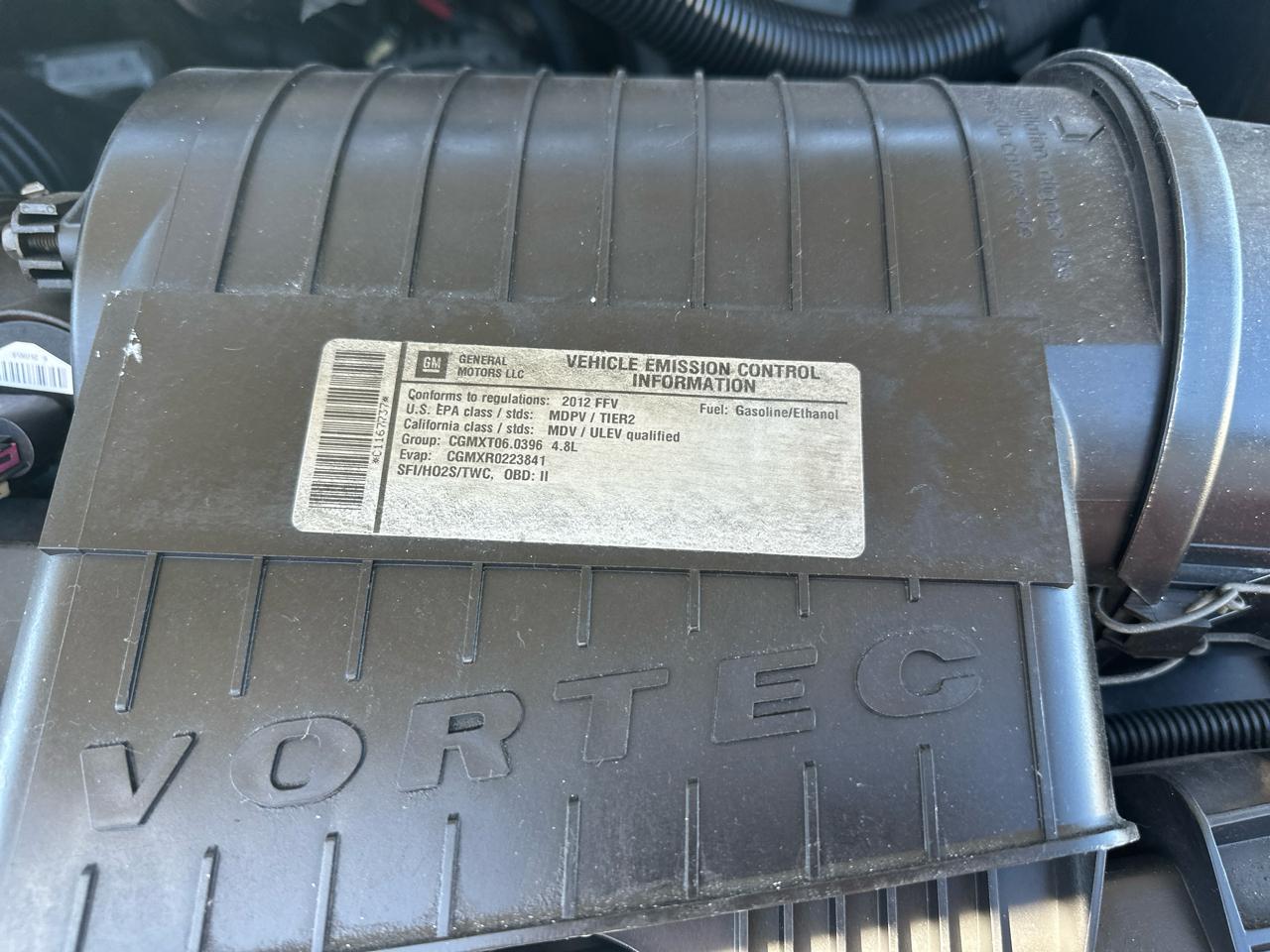 Chevrolet Express 2500 Cargo 2012