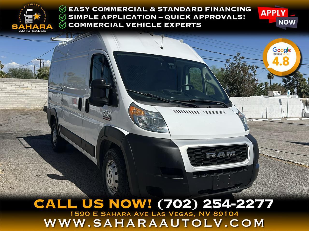 2019 RAM Promaster 1500 High Roof Tradesman 136-in. WB