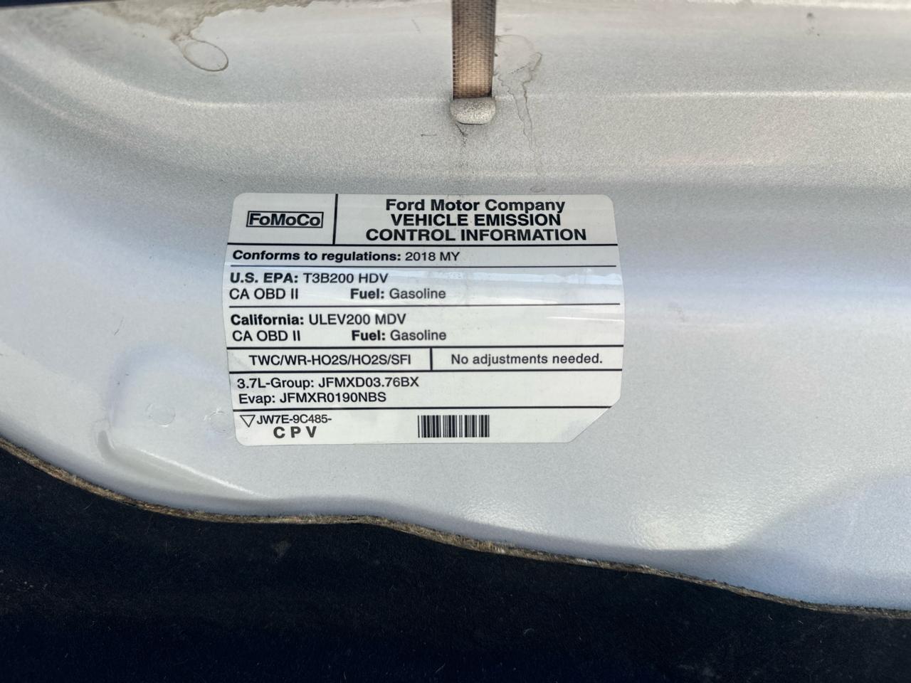 Ford Transit 250 Van High Roof w/Sliding Pass. 148-in. WB EL 2018