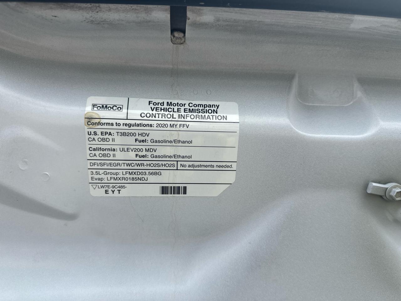 Ford Transit 250 Van Low Roof w/Sliding Pass. 130-in. WB 2020