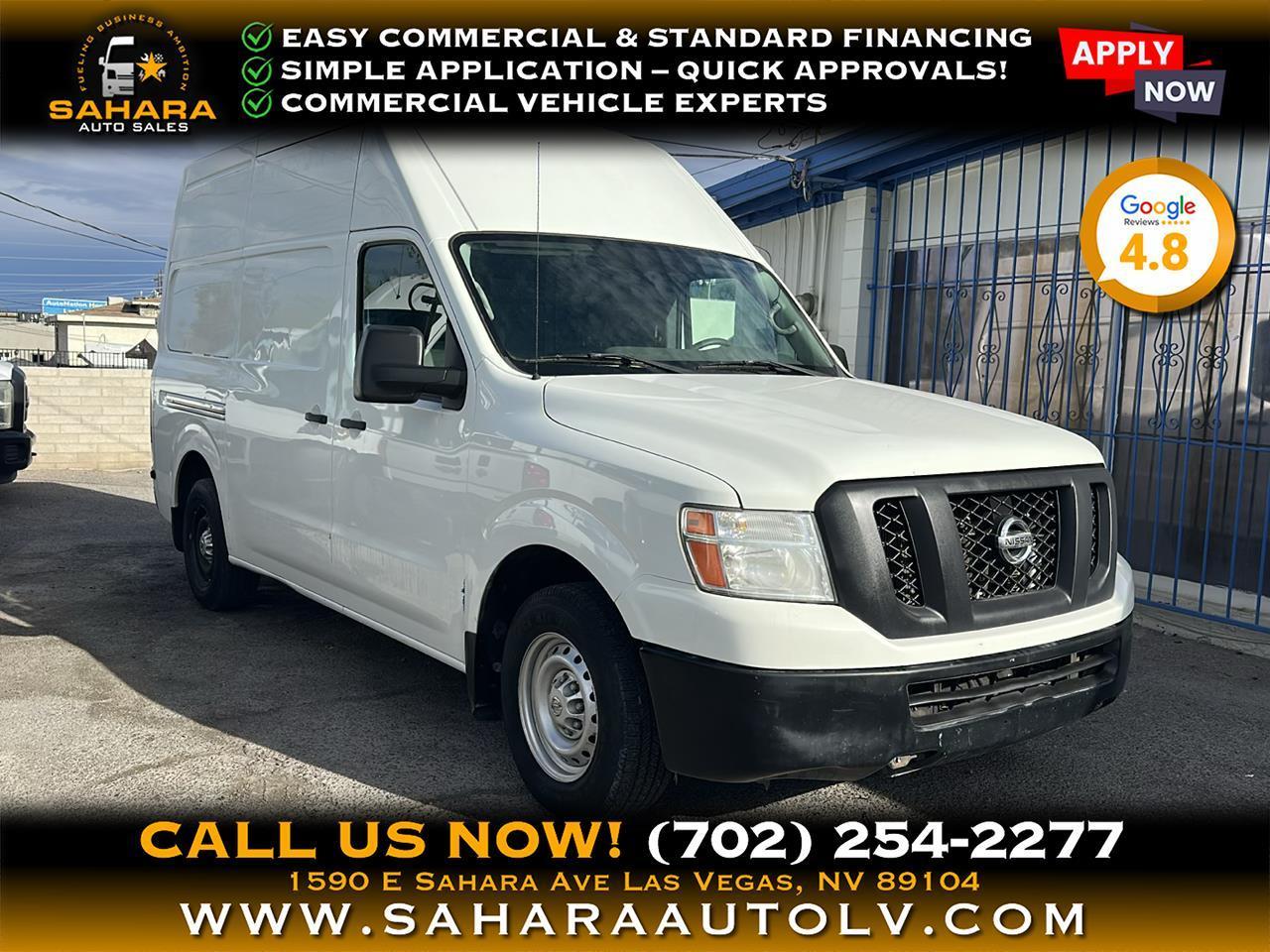 Nissan NV Cargo 2500 HD S V6 High Roof 2016