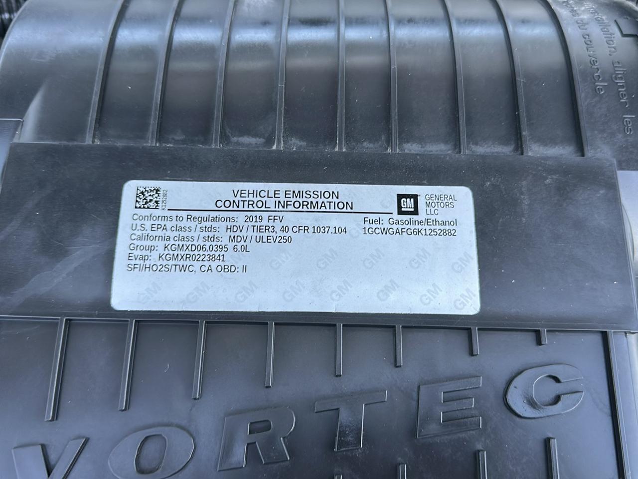 Chevrolet Express 2500 Cargo 2019