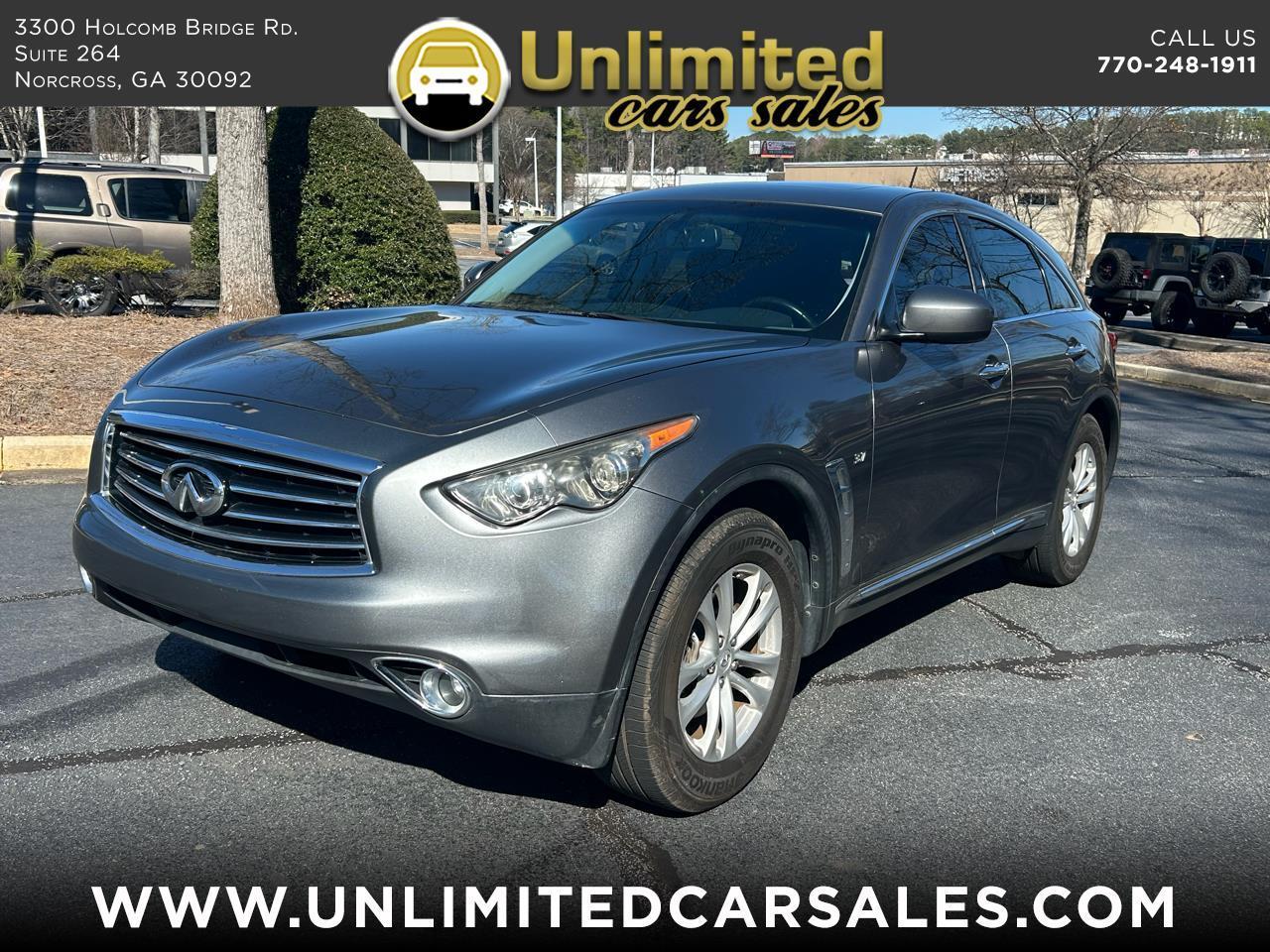 2016 Infiniti QX70 RWD 4dr