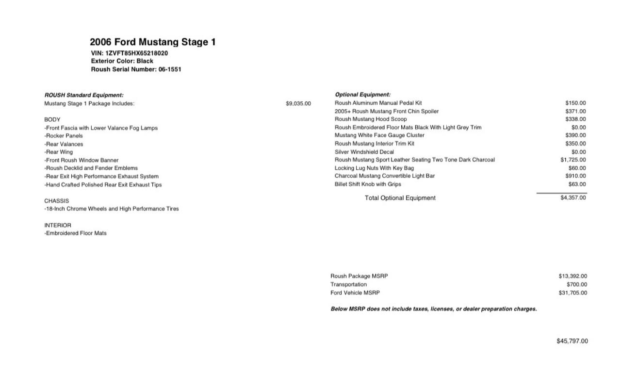 Ford Mustang 2dr Conv GT Deluxe 2006