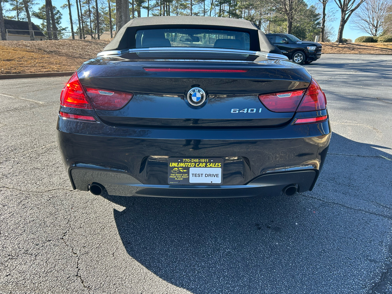 BMW 6 Series 2dr Conv 640i 2012