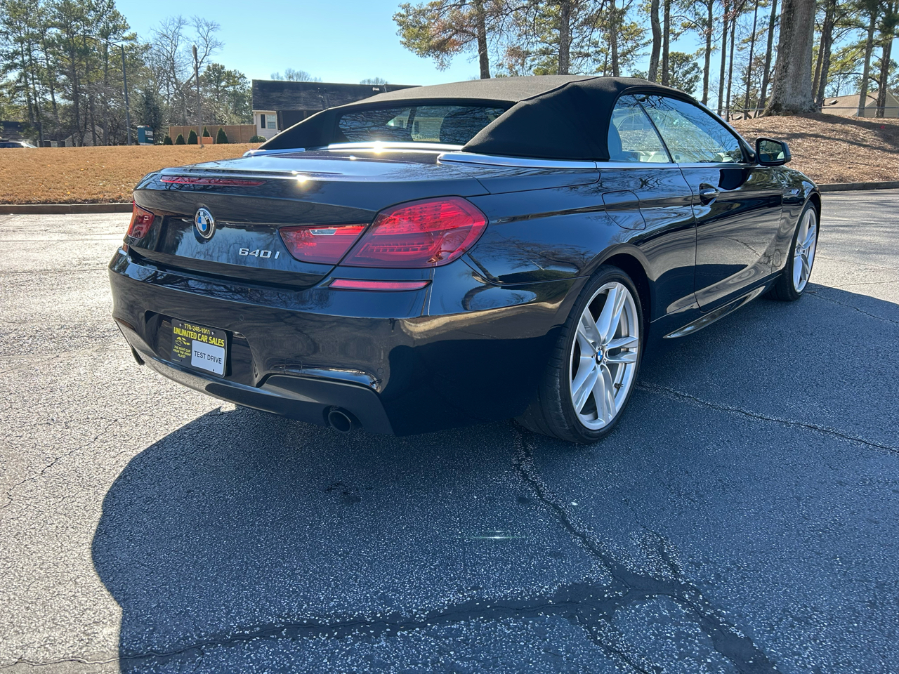 BMW 6 Series 2dr Conv 640i 2012