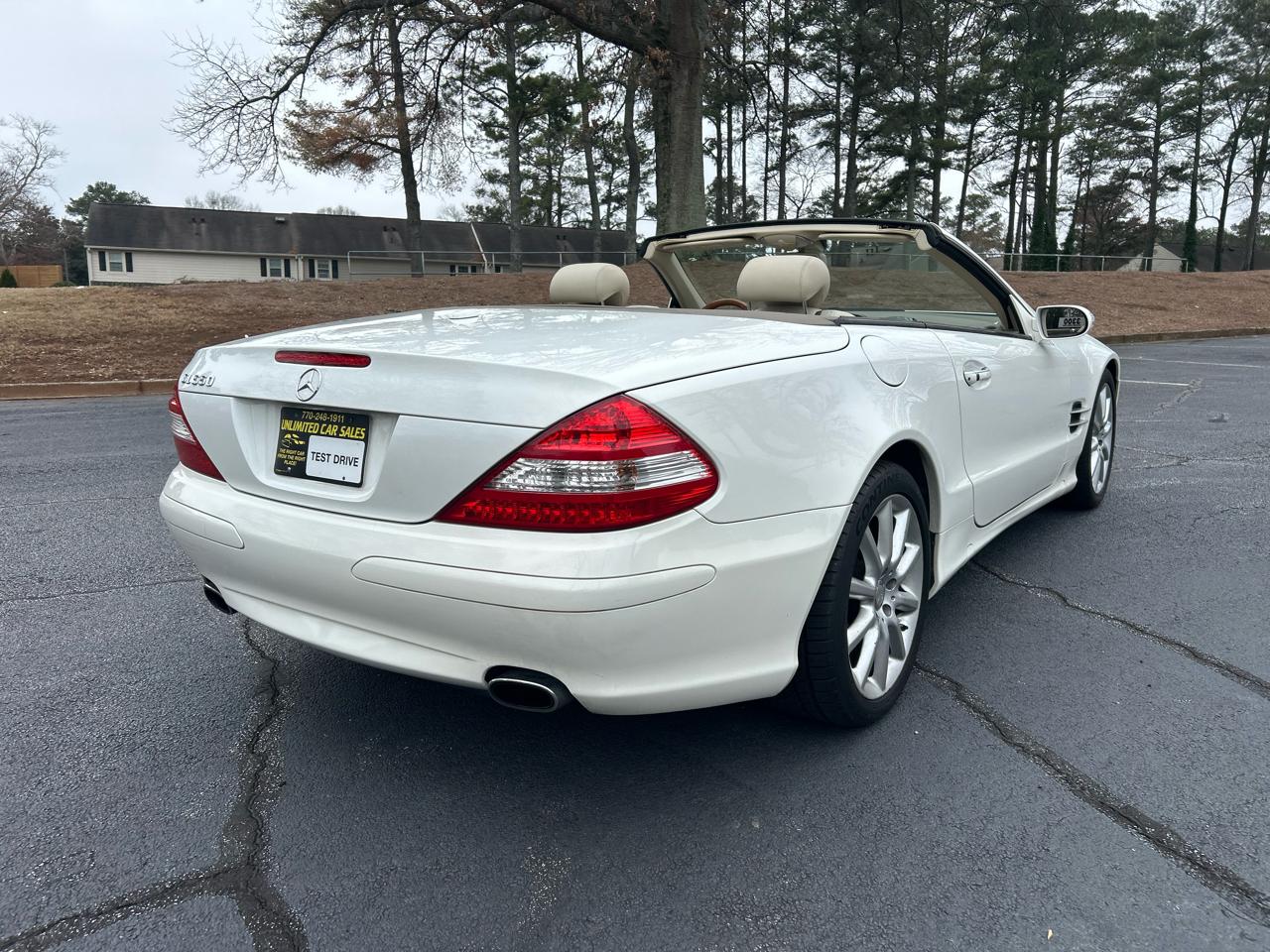Mercedes-Benz SL-Class 2dr Roadster 5.5L V8 2008