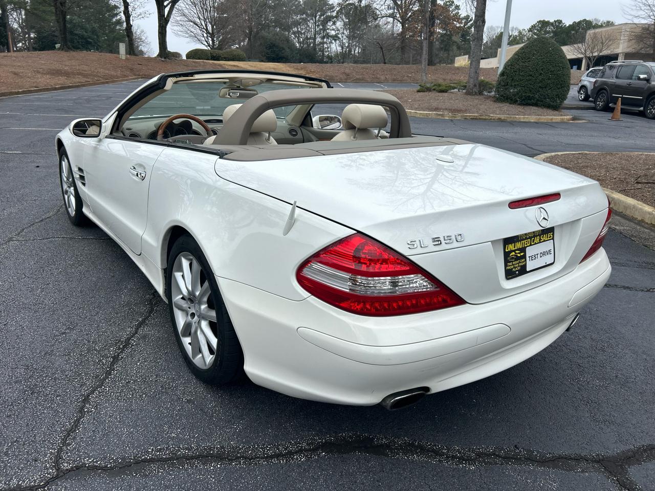 Mercedes-Benz SL-Class 2dr Roadster 5.5L V8 2008