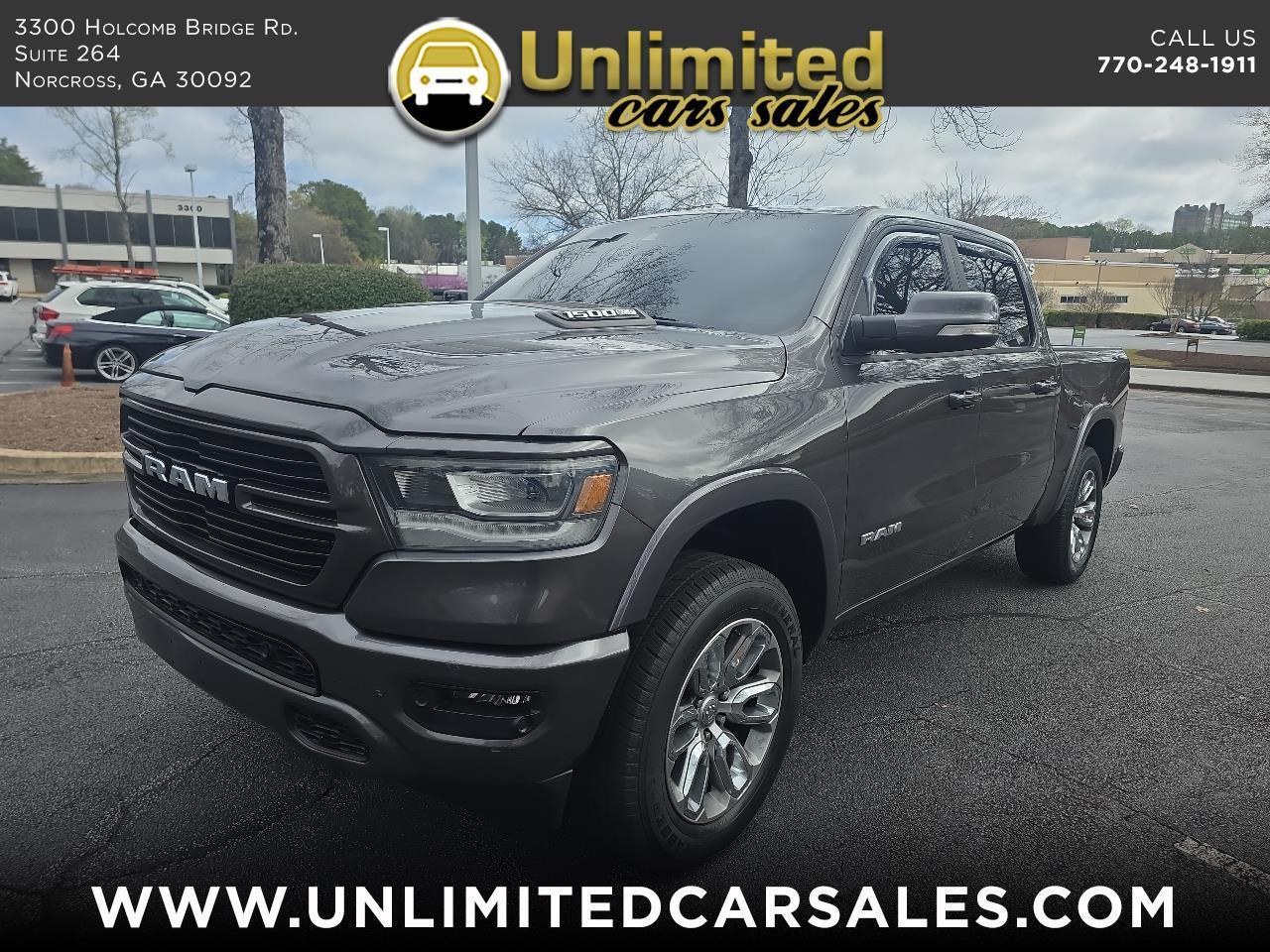 2021 RAM 1500 Laramie 4x4 Crew Cab 5'7" Box