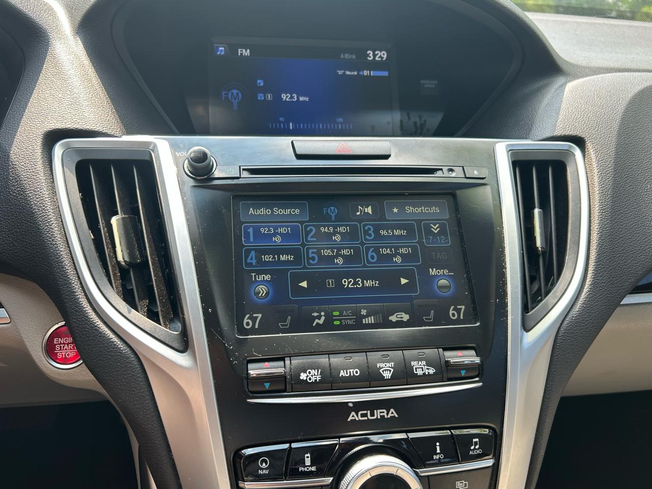 Acura TLX 4dr Sdn FWD Tech 2016