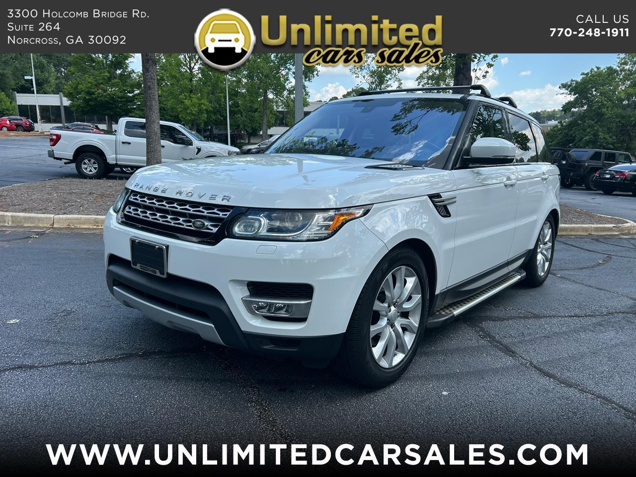 2016 Land Rover Range Rover Sport 4WD 4dr V6 HSE