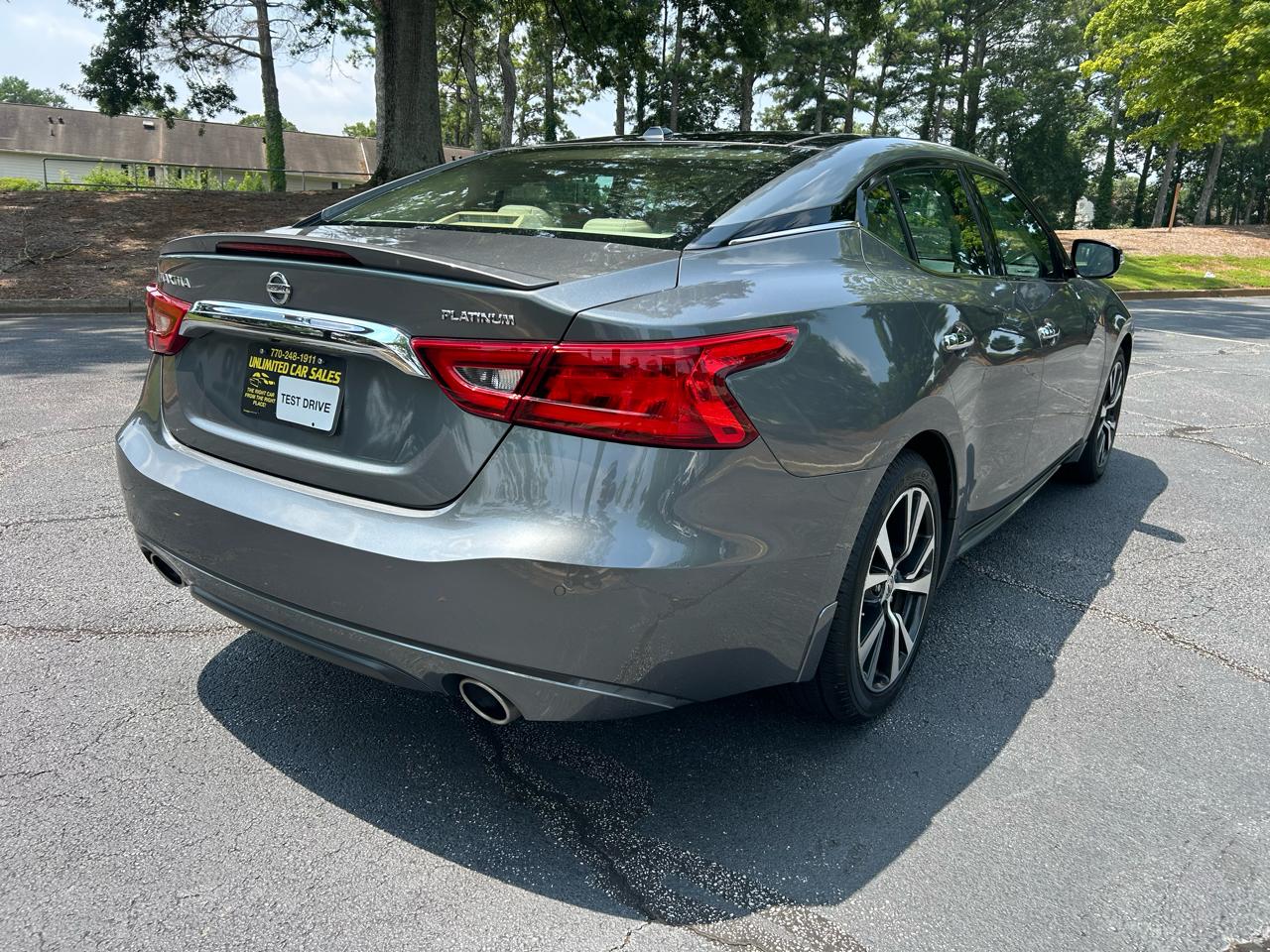 Nissan Maxima 4dr Sdn 3.5 Platinum 2016
