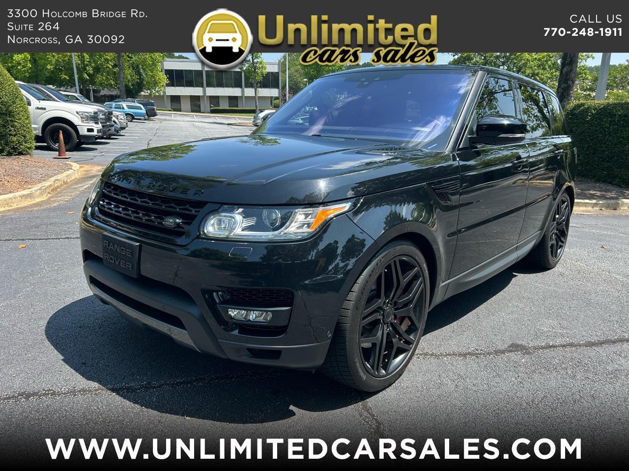 Land Rover Range Rover Sport V8 Supercharged 2017