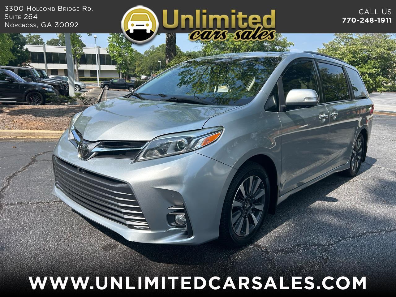 Toyota Sienna Limited Premium FWD 7-Passenger (Natl) 2019