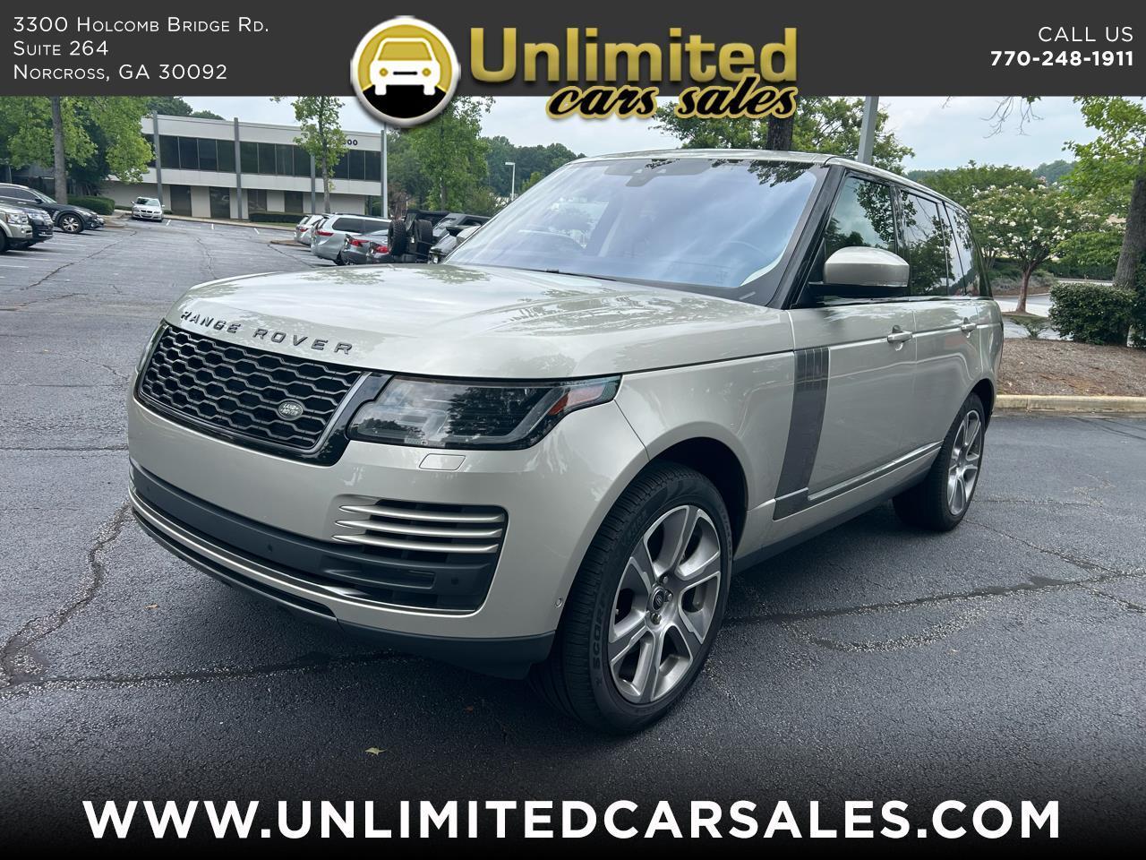 2018 Land Rover Range Rover V6 Supercharged HSE SWB