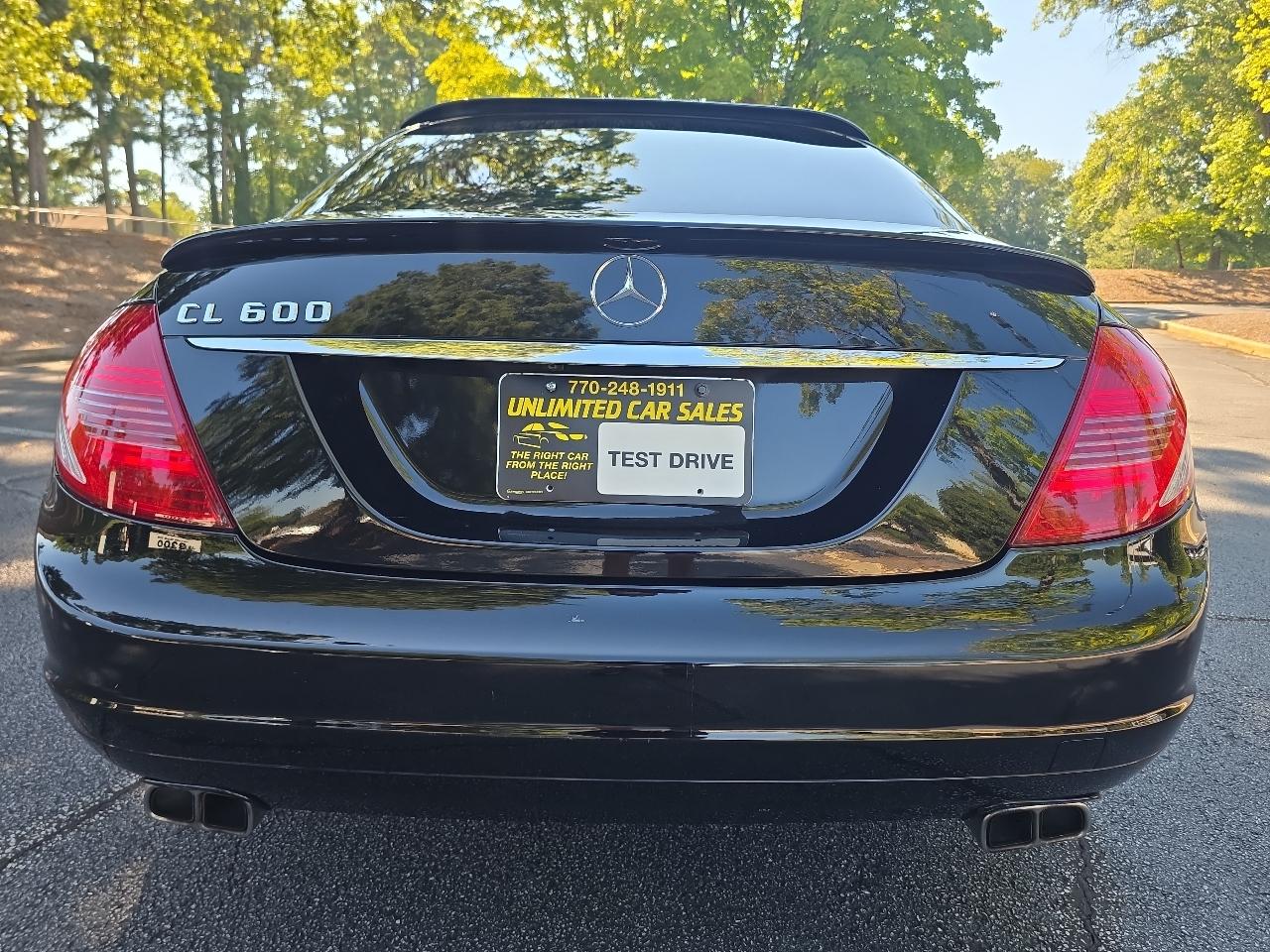Mercedes-Benz CL-Class 2dr Cpe 5.5L V12 2008